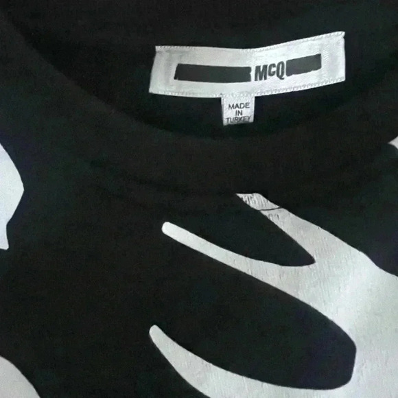 MCQ Alexander McQueen Swallow Sweatshirt Dress Small - Picture 3 of 14